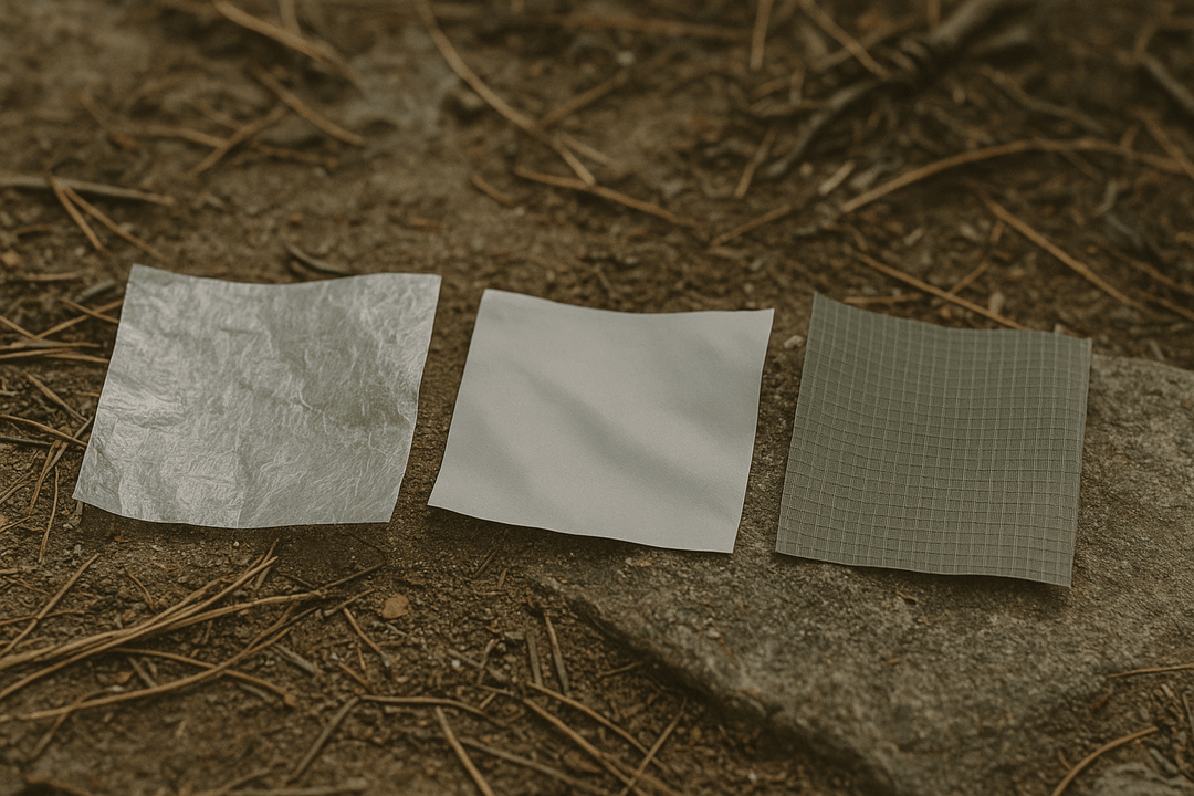 Polycro vs Tyvek vs Silnylon – Which Groundsheet Material Should You Choose?