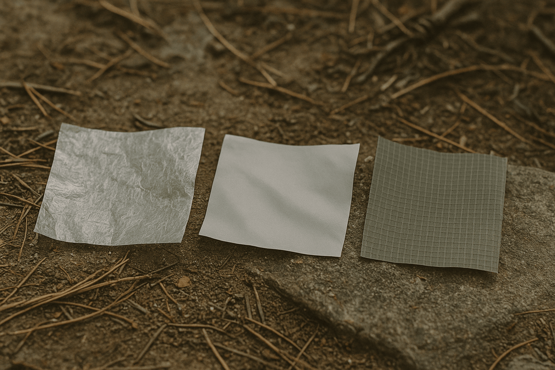 Polycro vs Tyvek vs Silnylon – Which Groundsheet Material Should You Choose?