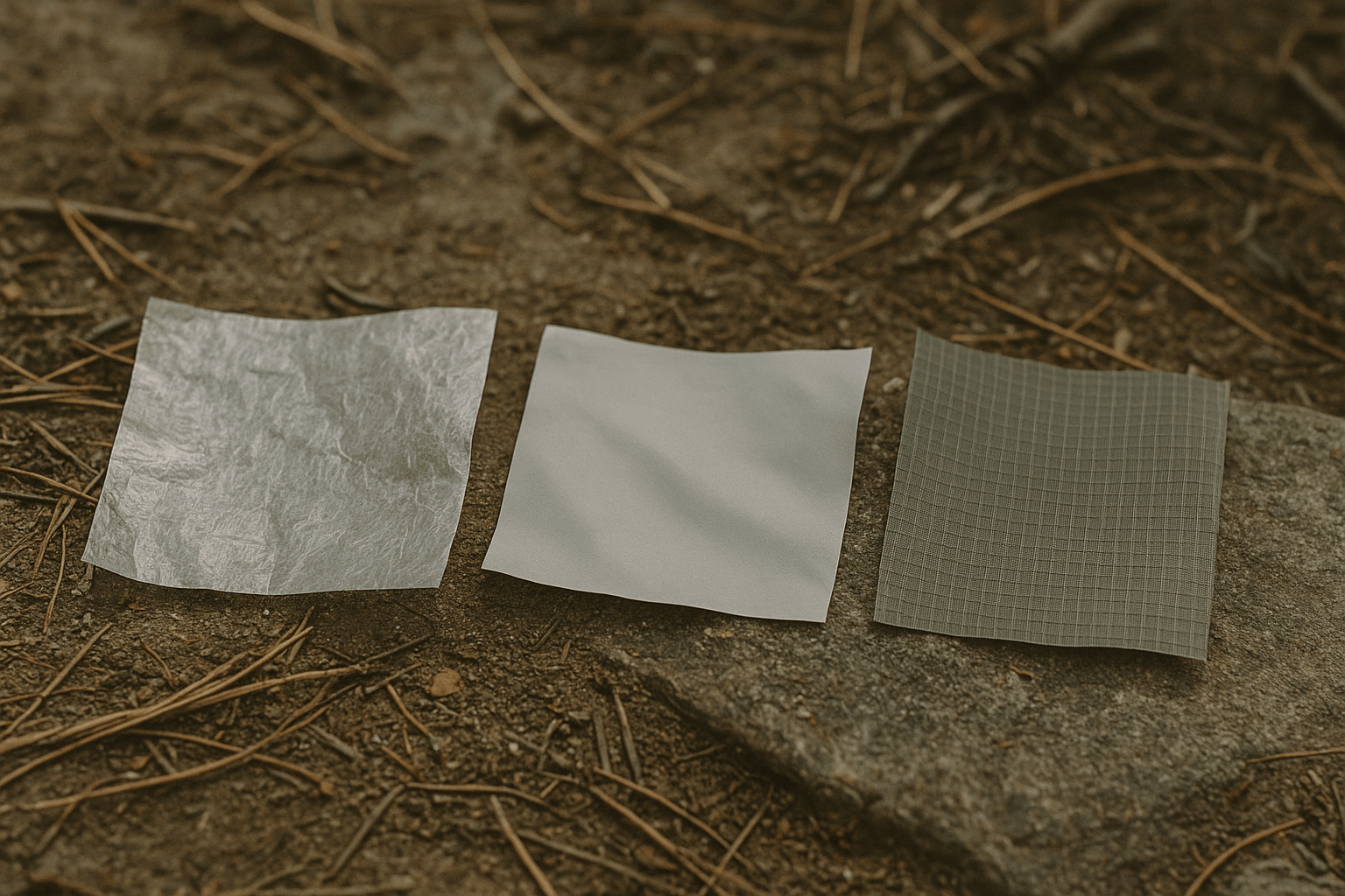 Polycro vs Tyvek vs Silnylon – Which Groundsheet Material Should You Choose?