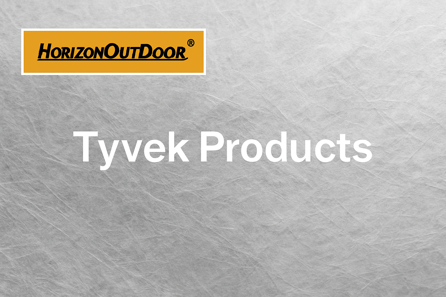 Tyvek / PAPERLITE Gear | HODRGEAR Ultralight Camp Carry