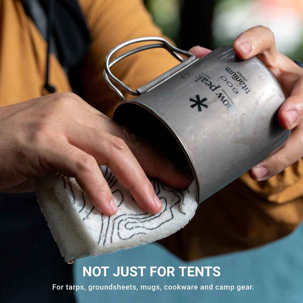 Tent Condensation Sponge for tents tarps and camp gear