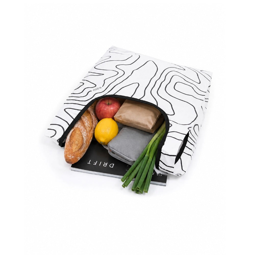 PAPERLITE Drift Tote handle and seam detail