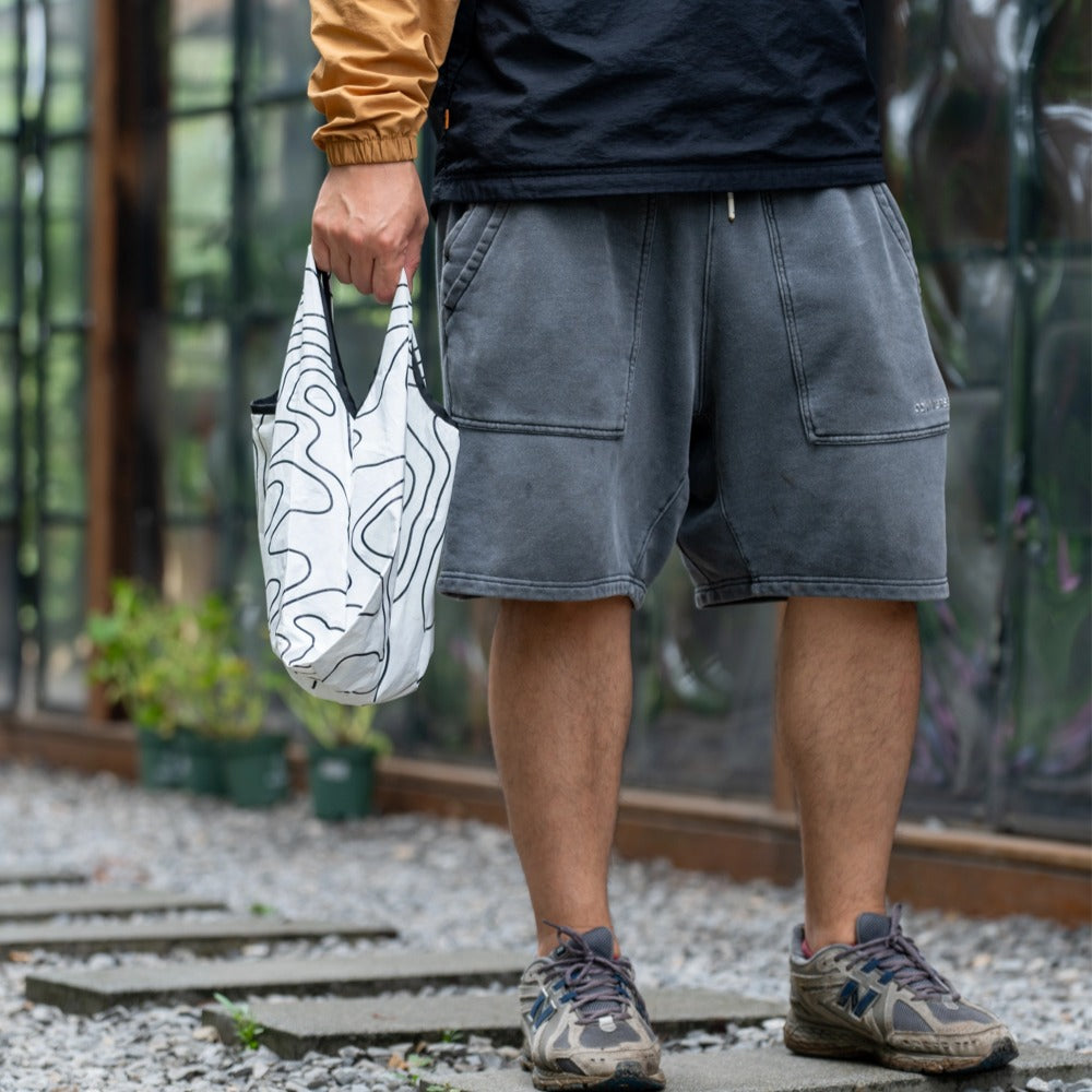 PAPERLITE Drift Tote folded and packed detail