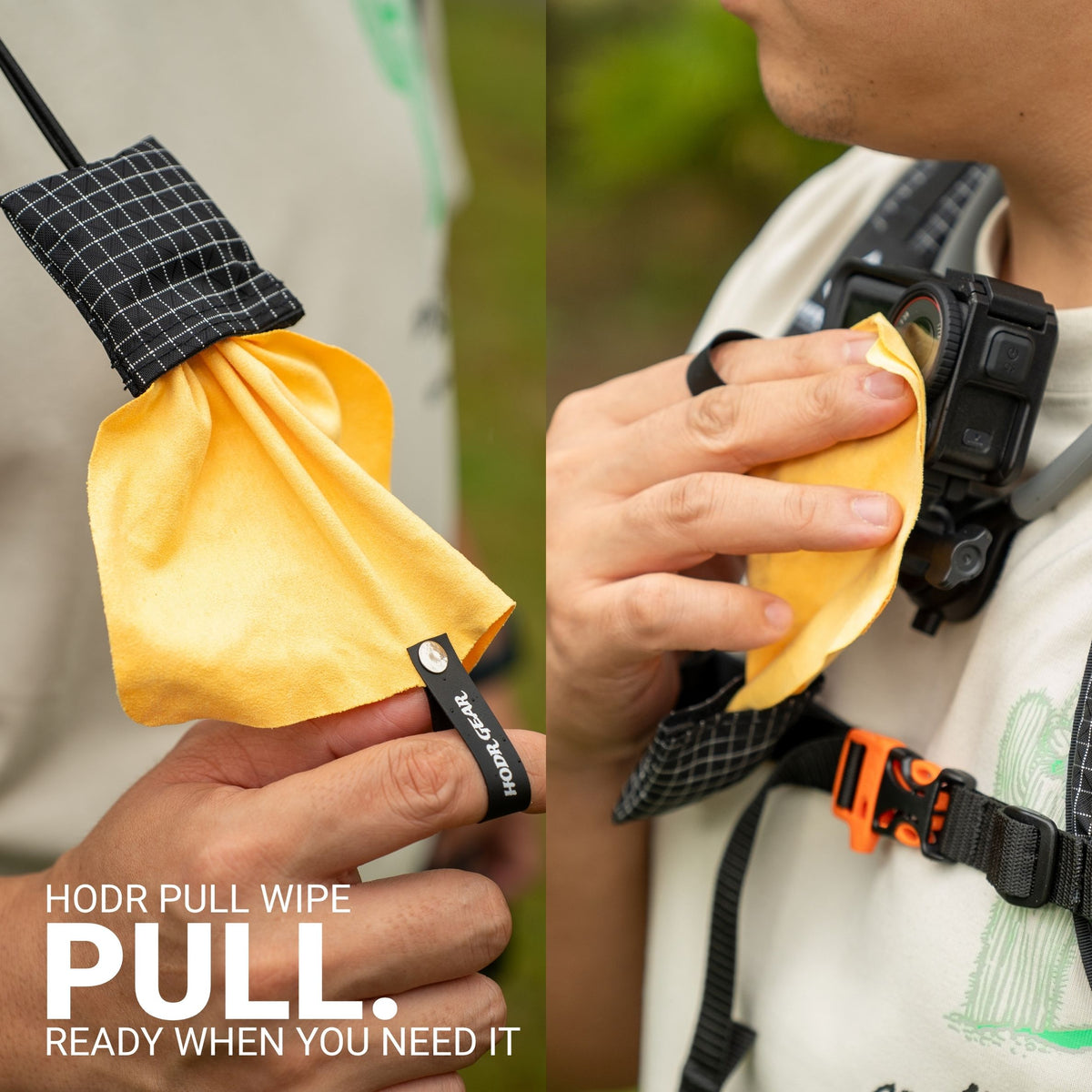 HODR PULL WIPE — Reusable Screen & Lens Cleaning Kit