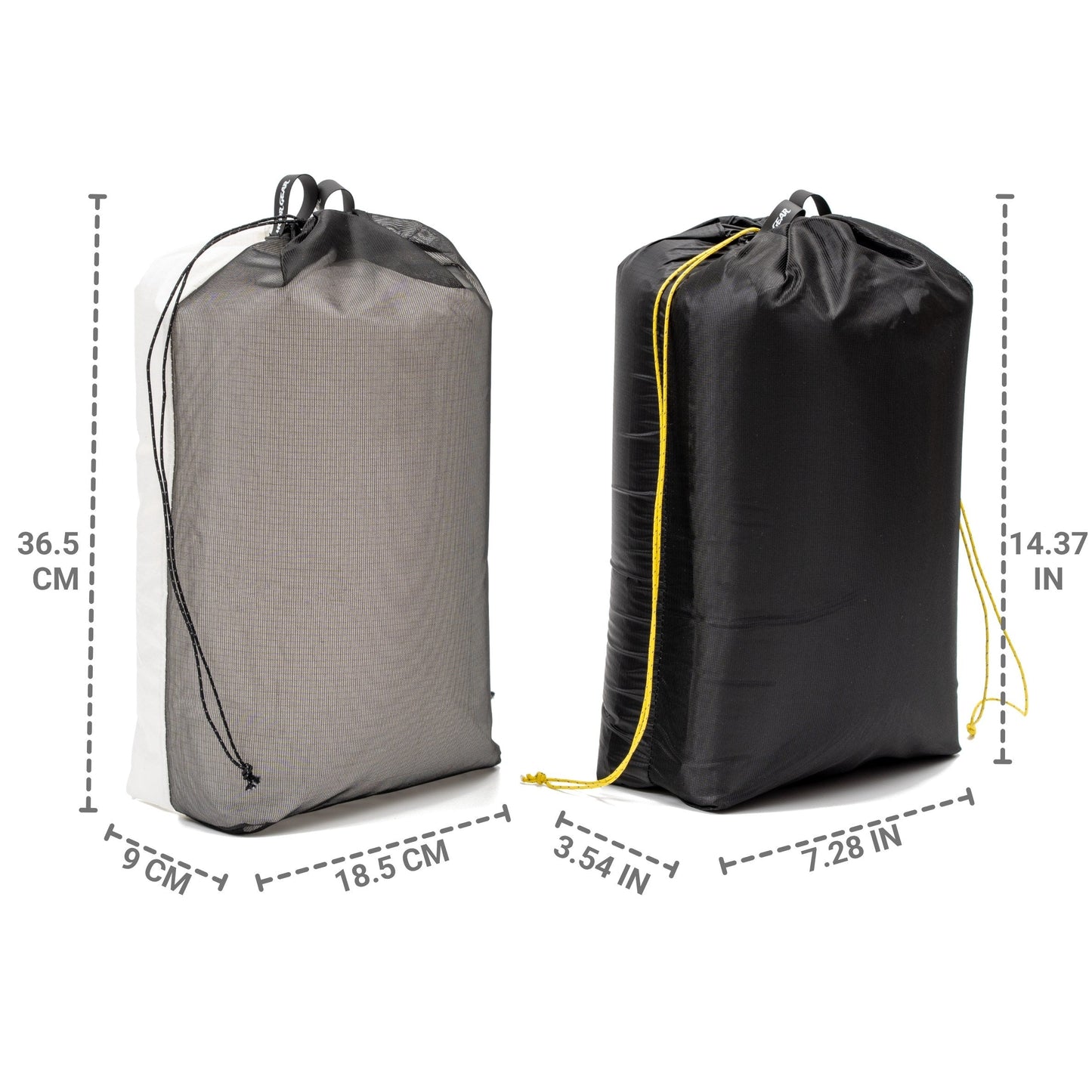 HODR Dry/Wet Organizer dimensions