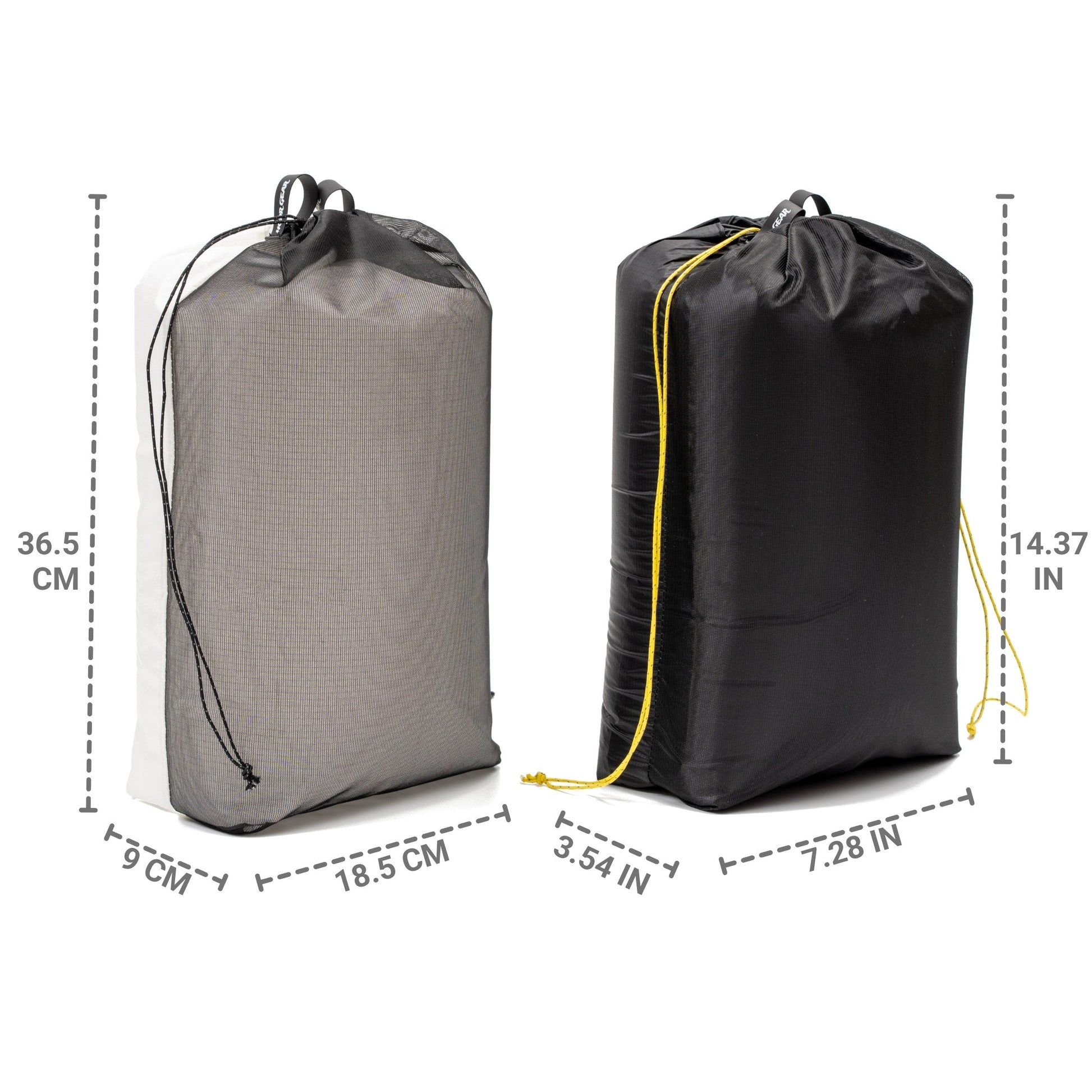 HODR Dry/Wet Organizer dimensions