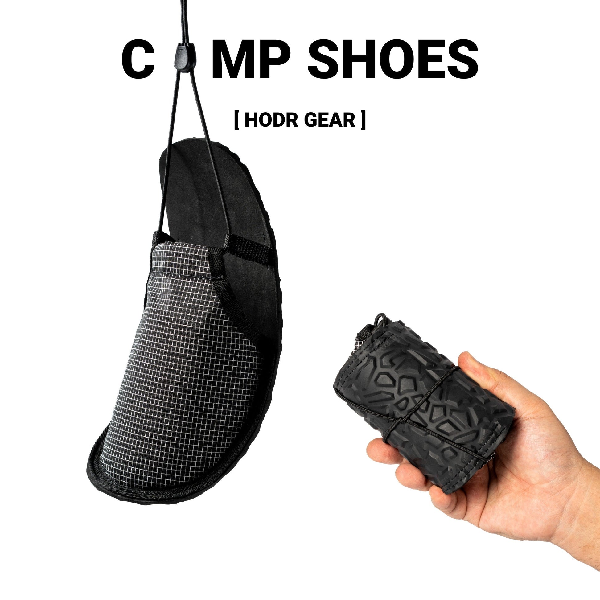 HODR Camp Shoes folded and packed