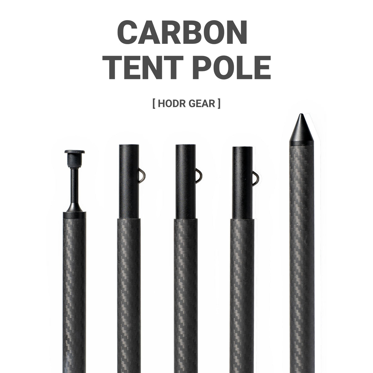 HODR Carbon Tent Pole