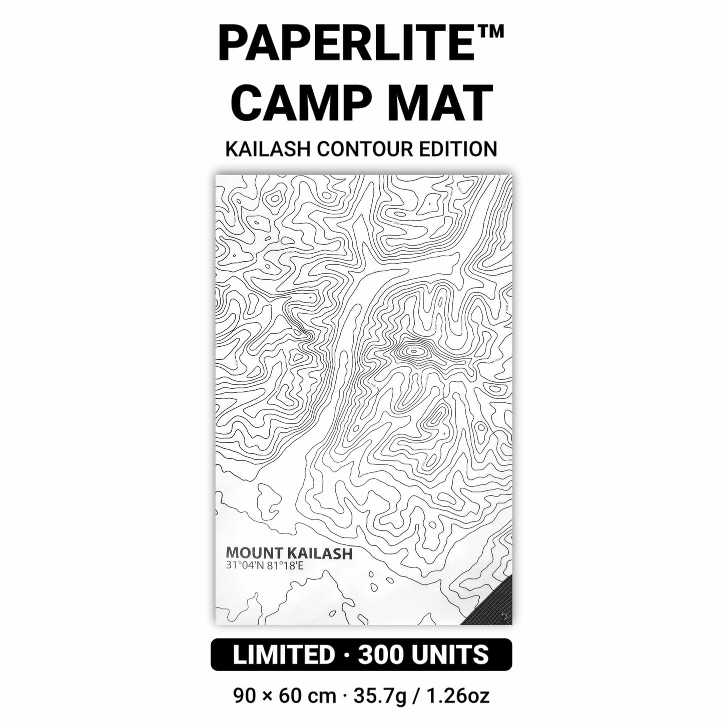 HODRGEAR PaperLite Tyvek Kailash Contour vestibule mat limited edition