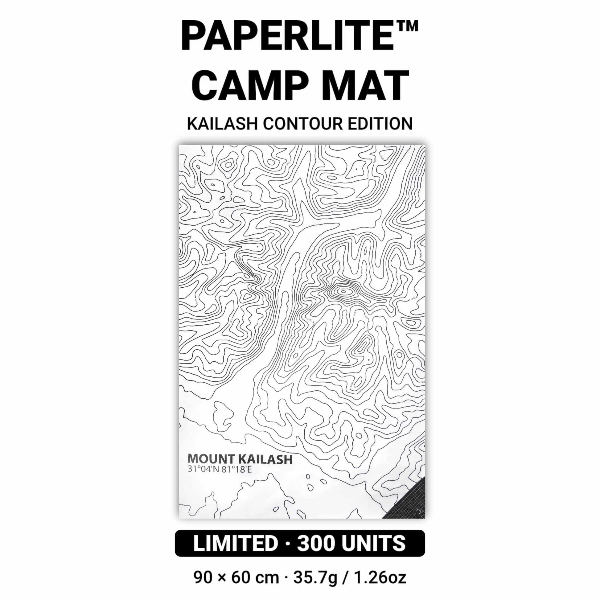 HODRGEAR PaperLite Tyvek Kailash Contour vestibule mat limited edition