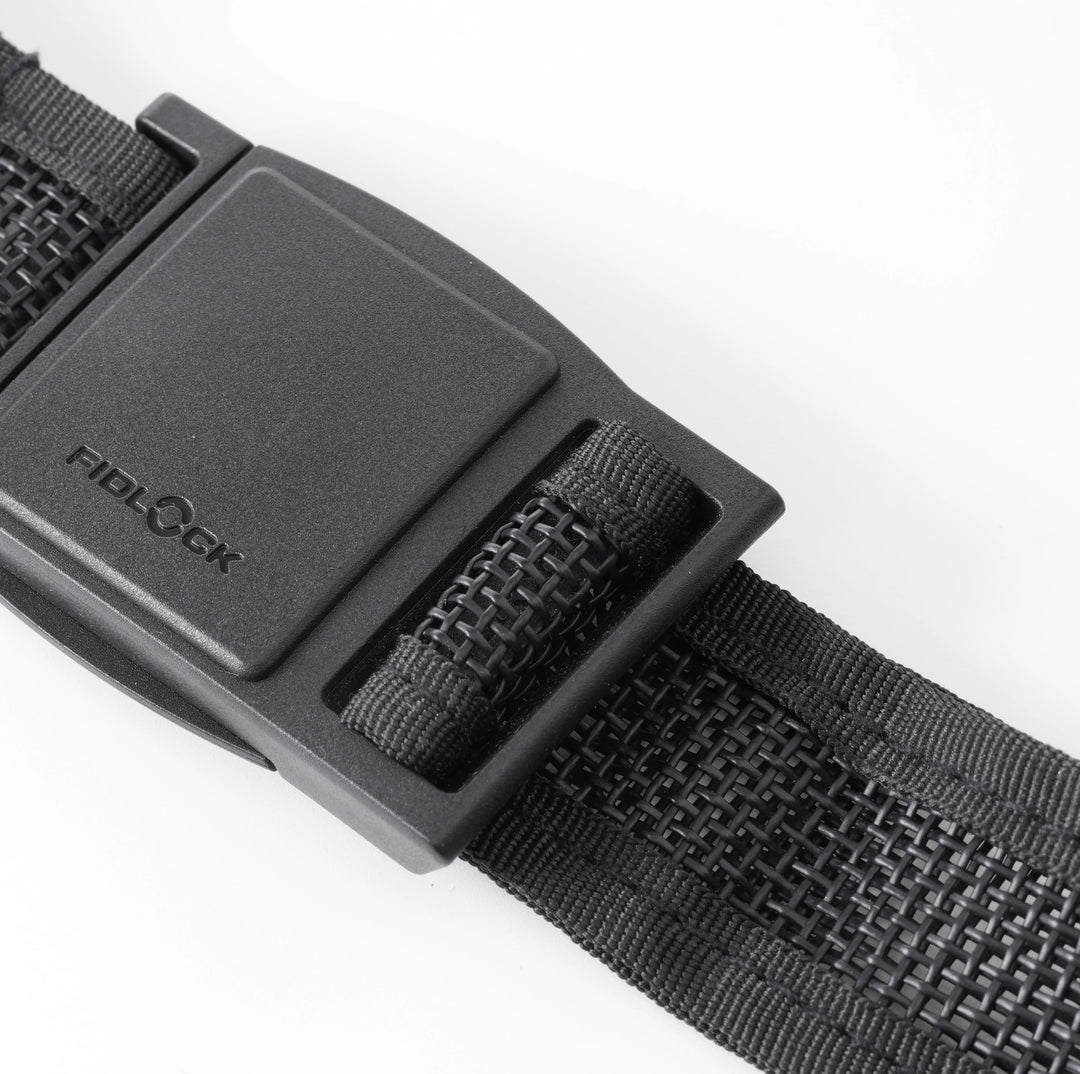 HODRGEAR tactical belt FIDLOCK® buckle, 44g ultralight mesh webbing