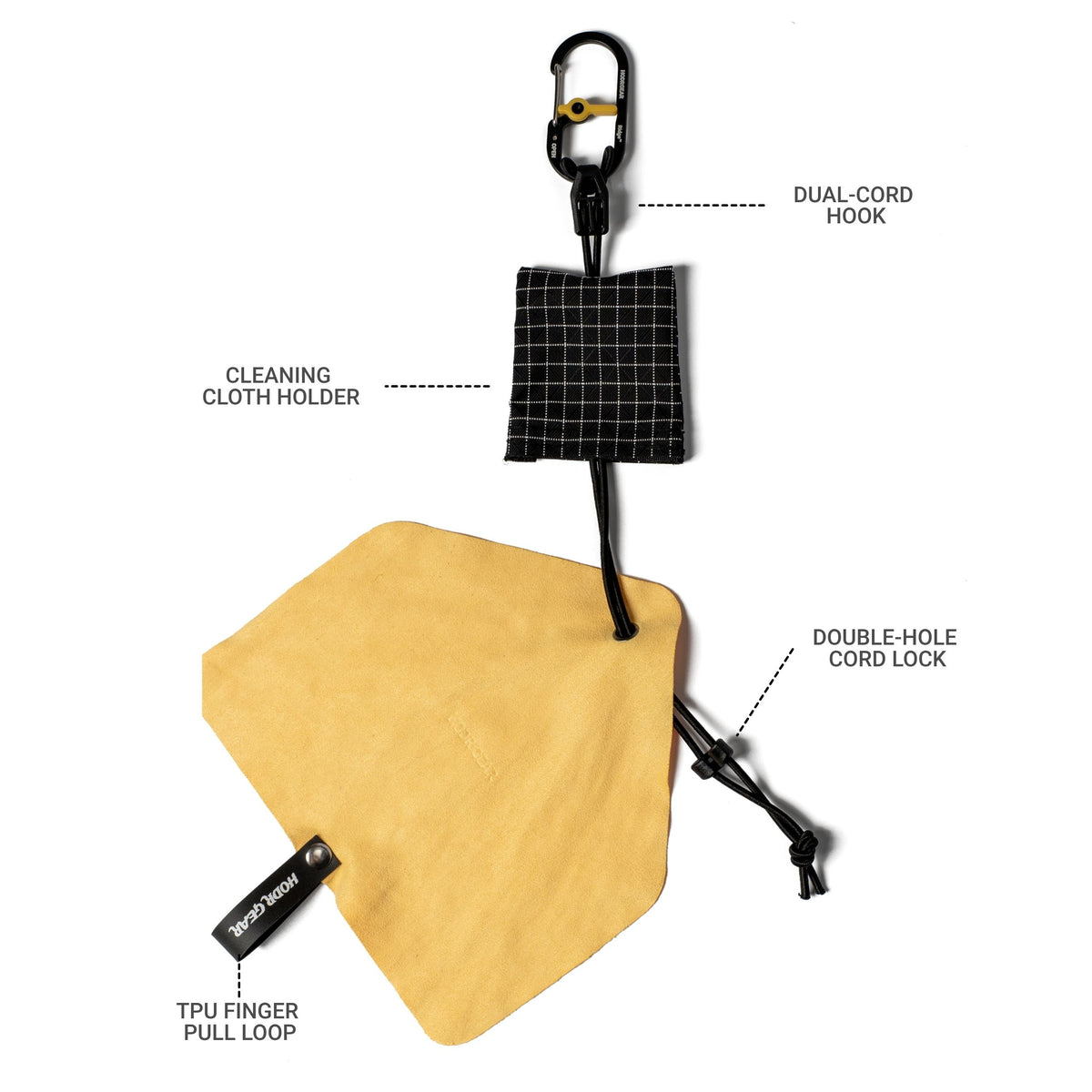HODR PULL WIPE — Reusable Screen & Lens Cleaning Kit