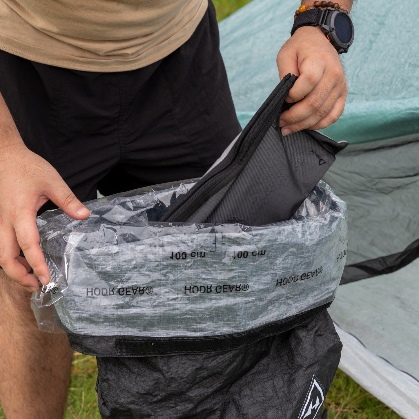 HODR Mesh Flat Pouch size selection