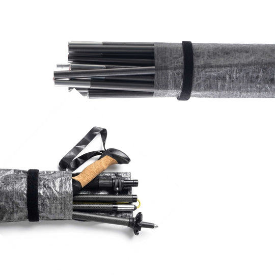 HODRGEAR StashLite Pole Bag with tent poles in ultralight Dyneema