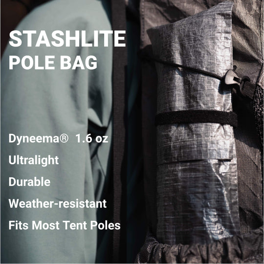 HODRGEAR StashLite Pole Bag - ultralight Dyneema 1.6 oz