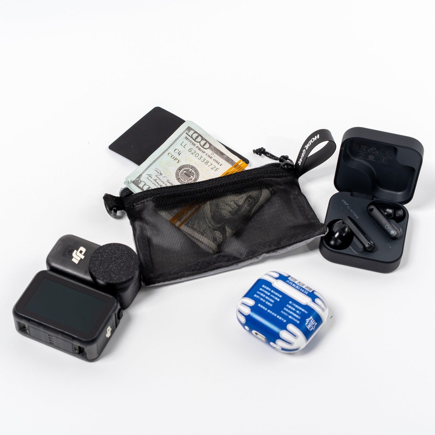 HODR Mesh Flat Pouch materials and details