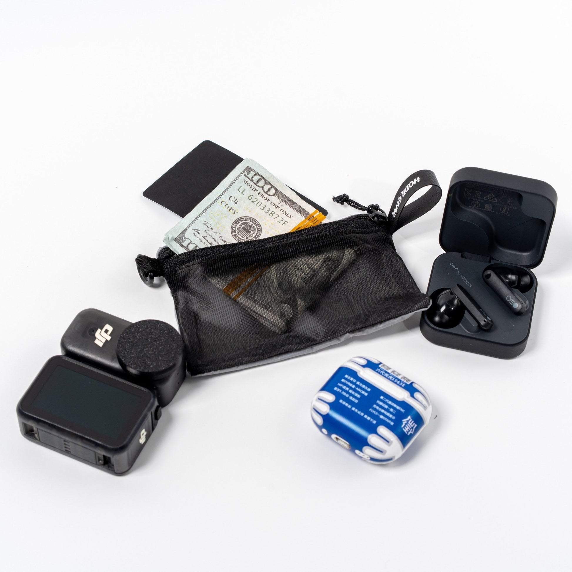 HODR Mesh Flat Pouch materials and details