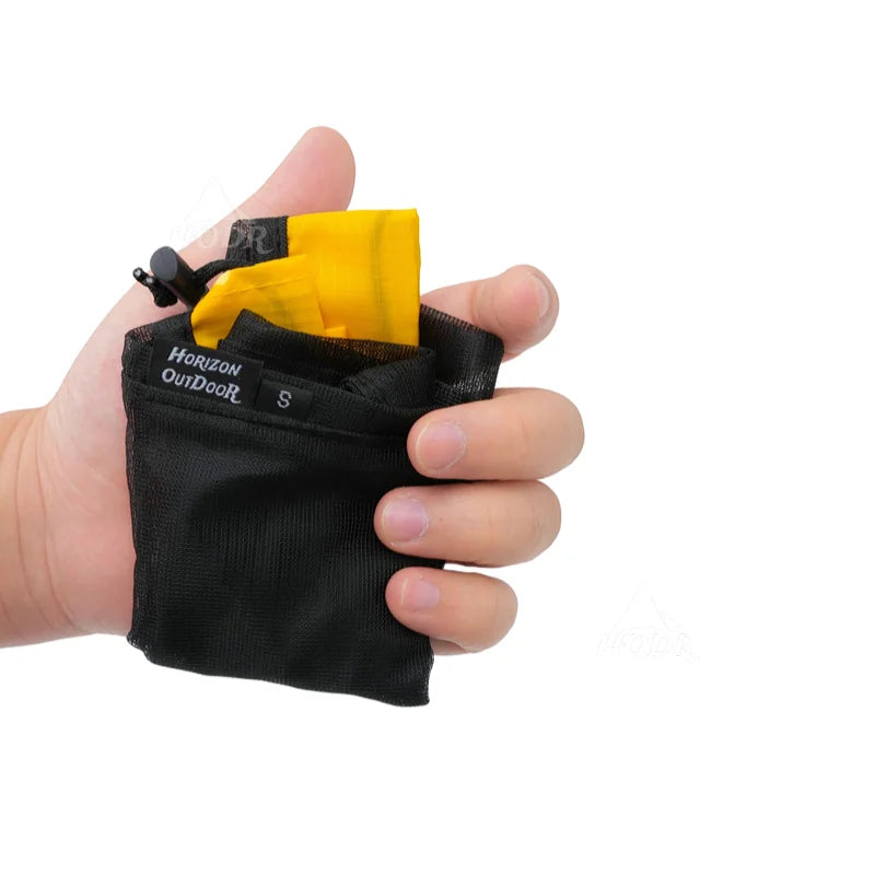 Ultralight mesh storage bags in multiple sizes and colors