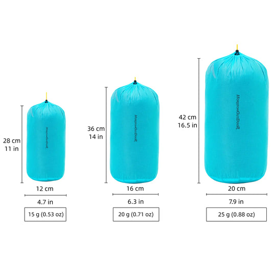 Stuff Sack, Silnylon, Ripstop