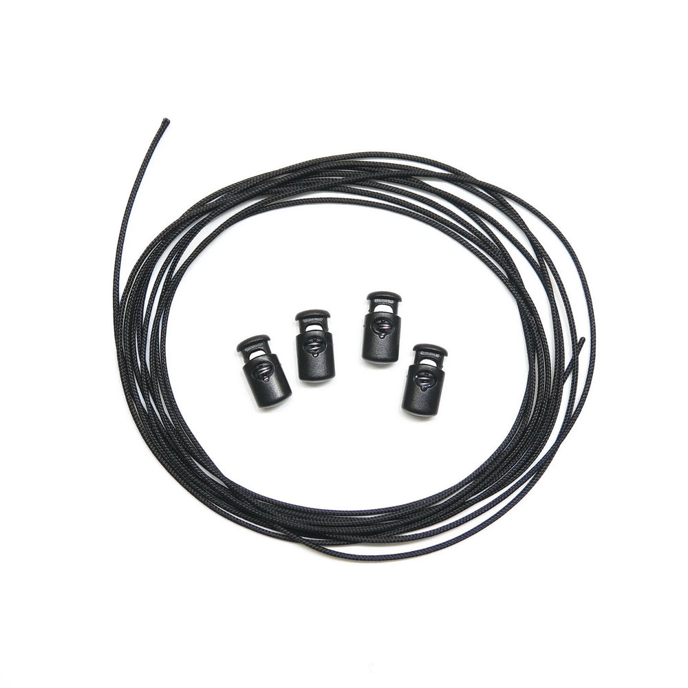 Cord Lock & Drawstring, 1.33/1.7mm, 0.49/0.94g