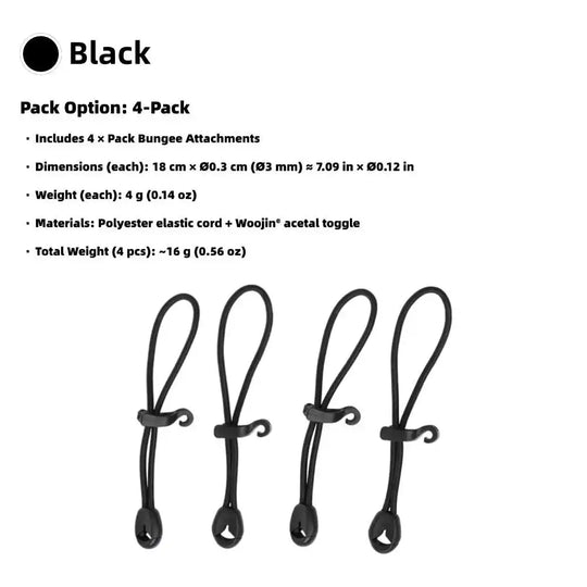 Pack Bungee Cord, 3mm, Woojin Buckles