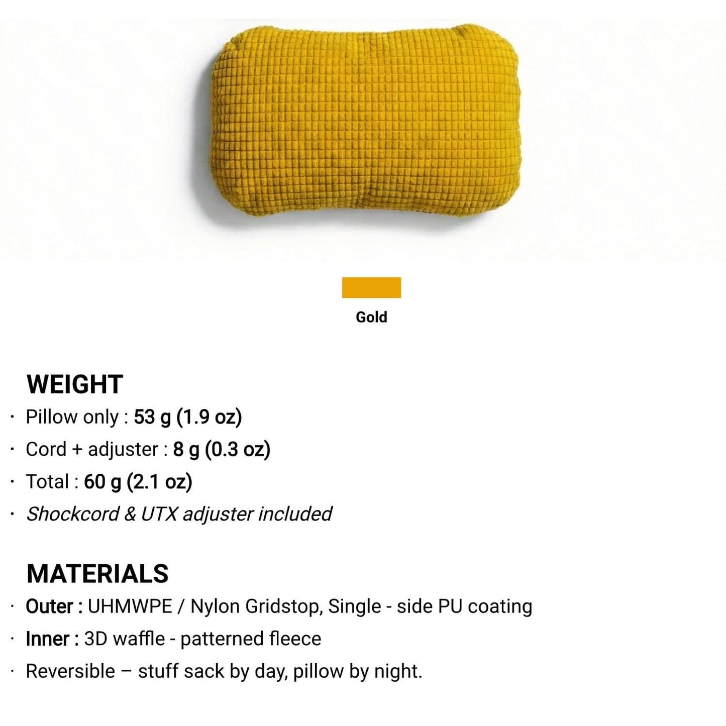 HODR Stuff Sack Pillow 53 g