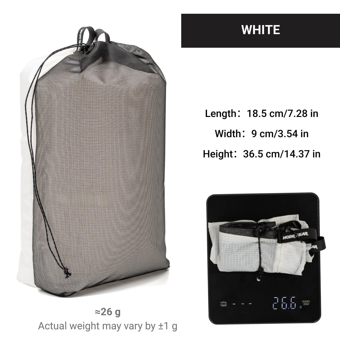 HODR Dry/Wet Organizer white color