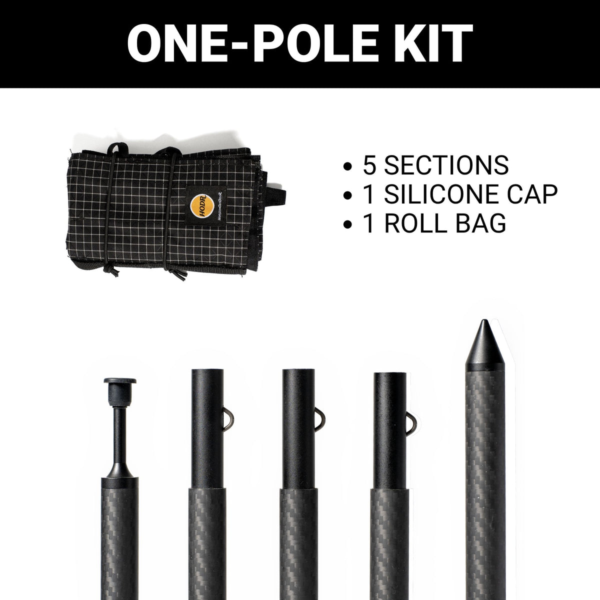 HODR Carbon Tent Pole — HR041-01