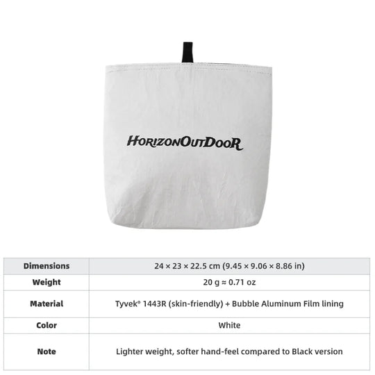 Insulated Pouch, Tyvek®️, 20g