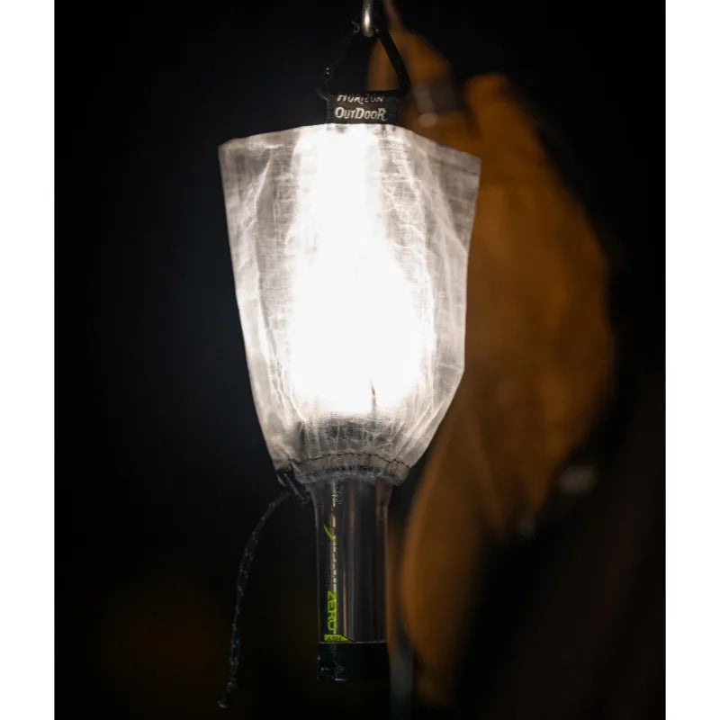 Illuminated ultralight lantern shade by HODRGEAR