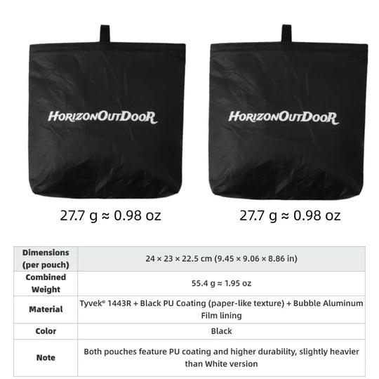 Insulated Pouch, Tyvek®️, 20g