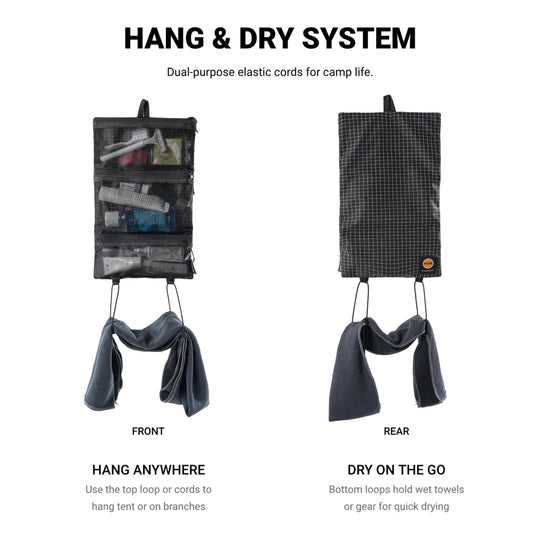 Toiletries Bag, Gridstop, 35g